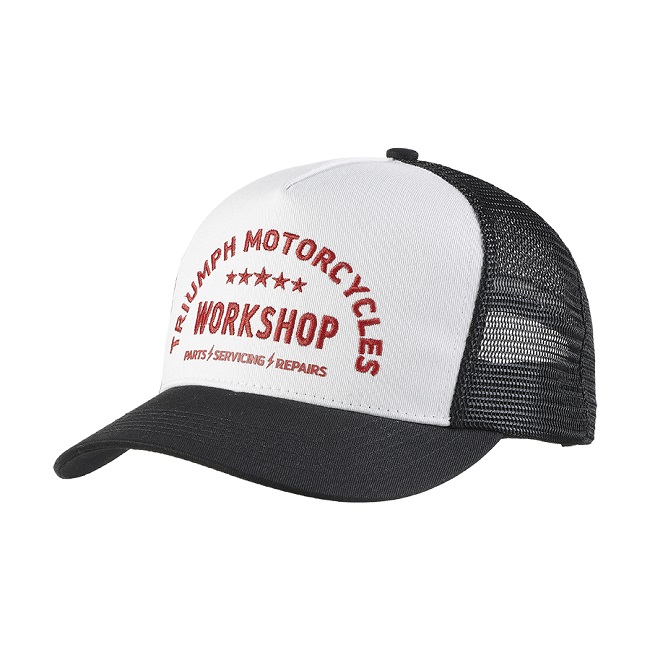 WORKSHOP TRUCKER CAP<br>BONE / BLACK